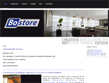 Tablet Screenshot of bostore.be